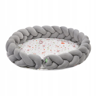 Vzdelávacia podložka pre deti - Lulando Art Collection Mat Braid Velvet Forest