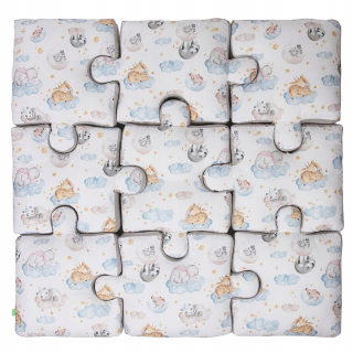 Vzdelávacia podložka pre deti - Lulando Art Collection Puzzle Sleepy