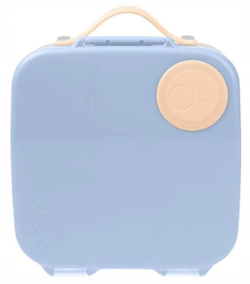 B.box BB400640 Feeling Peachy obedový box 2000 ml modro-oranžový
