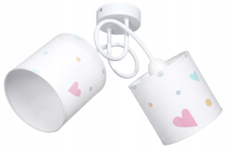 Solárne stropné svietidlo E27, viacfarebné