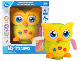 Wise Owl E-Edu Interaktívna hračka spieva ryby