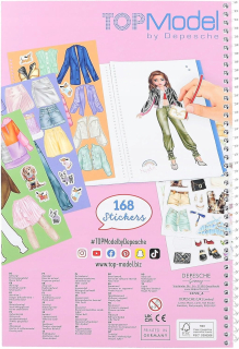 Dress me up City Girl TOP MODEL KNIHY O MALOVANÍ DRESS ME UP DEPESCHE 0412724