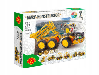 Stavebnica pre deti - Malý konštruktér 7 v 1 Muck 733 El Alexander 2185