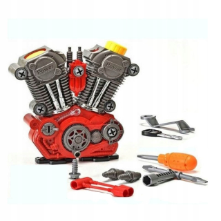 Náradie pre deti - Malý mechanik motor krútiacim hračku 1001456