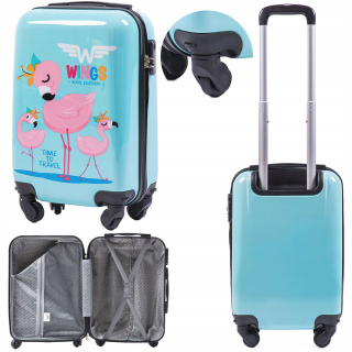 Detský kufor Unicorn Wings 25 l Odtiene ružovej