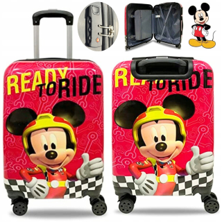 Detský kufor Mickey Mouse Eplusm 34 l Odtiene červenej