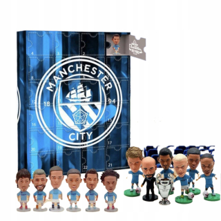 MANCHESTER 24 Figúrky adventný kalendár pre deti KRÁSNY DARČEK