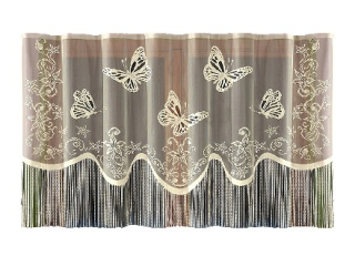 Záclony do detskej izby - Mania curtain 250 x 120 cm ECRU | záclony