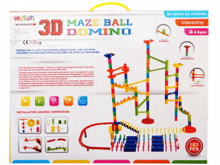 Marble 3D Domino ples Tor Maze 183el XXL