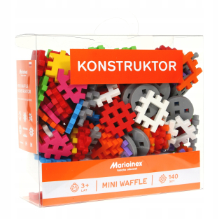 Stavebnica - Marioinex Klocki Mini vafle vafle konštruktér 140