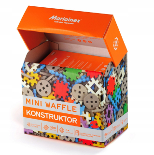 Stavebnica - Marioinex Klocki Mini vafle vafle konštruktor 300