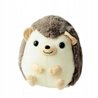 MÄKKÝ MASKOT JEŽKA, SIVÁ, 45CM
