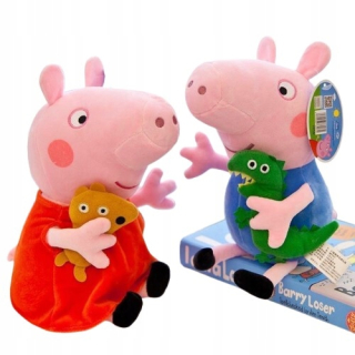 Pig Mascot Peppa George Jacek set 2 ks maskot