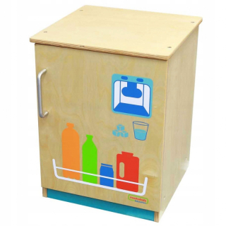 Detská kuchynka - Masterkid Pastel Drevená chladnička