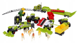 Traktor - POĽNOHOSPODÁRSKE STROJE sada kombajnu TRAKTOR ostatné 2527