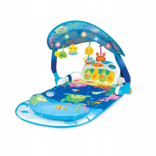 Vzdelávacia podložka pre deti - Mat Aktivácia Čarovná Smile Playlights