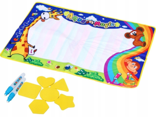 Vodná podložka - Voda mat. Pen. Kreslenie kniha. Puzzle