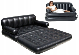 Matrac Posteľ 188 x 152 x 64 cm Besta 75054