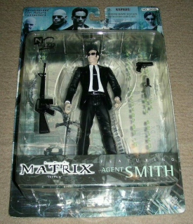 Zberateľská figúrka MATRIX AGENT SMITH Hugo Weaving Film NOVINKA UNIKÁTNY