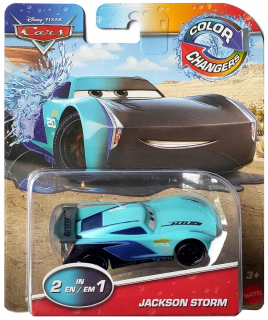 Rozprávkové autíčko - Mattel Car Cars Jackson Storm mení farbu 2020