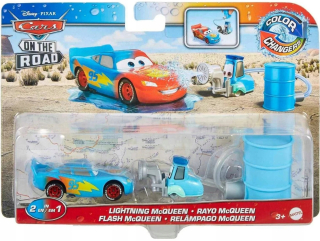 CARS CARS ZIGZAK MC QUEEN súprava na zmenu farby