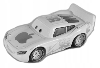 Rozprávkové autíčko - Mattel Cars Car Zigzak McQueen Apple 1:55 Z PL