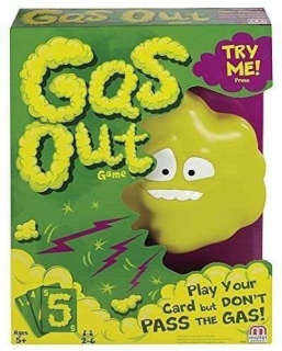 Mattel French Game Gas Out Family + karty