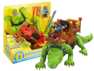 Mattel DHH63 Imaginext figúrka Set Chodiaci krokodíl a pirátsky hák