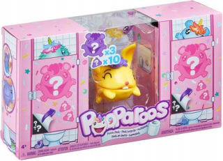Zberateľská figúrka - Mattel Pooparoos Viacpočetné Set Yellow GGF50