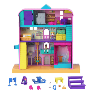 Domček pre bábiky -  Mattel Polly Pocket Pollyville School GVY51 set