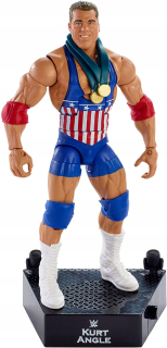 Akčná figúrka, postavička - Mattel Wrestling WWE figúrka Kurt Angle 18cm Elite