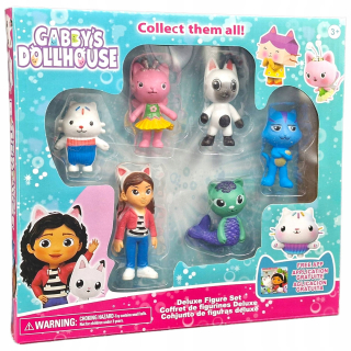 GABI'S MAČKA DOMČEK SET 6 GABBYINHO DOMČKU BÁBIK Z ROZPRÁVKY