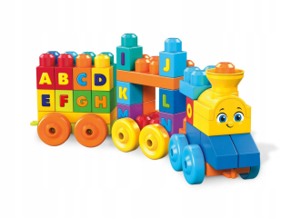Stavebnica Mega Bloks - Mega Bloks - Music vlak ABC - Sounds - FWK22