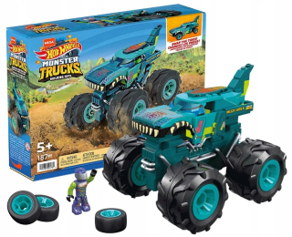 Stavebnica, slamky - MEGA CONSTRUX HORÚCE KOLESÁ MONSTER TRUCK MEGA WREX
