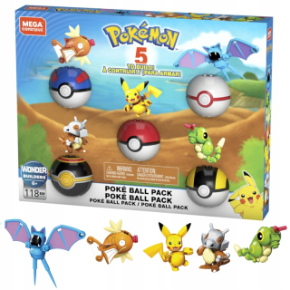 Stavebnica Mega Bloks Pokemon Blocks figúrky