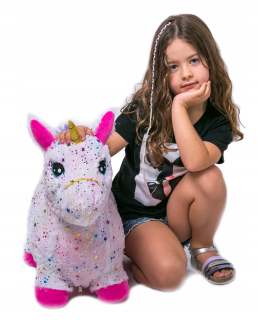 Hopsadlo, skákadlo - Mega Konik skočiť Jumper Unicorn + čerpadlo