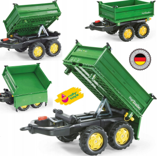 Traktor - MEGA TRAILER ROLLY TOYS TIPPER TRAILER 2-AXLES