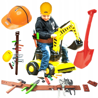 Detský báger - Mega Big bager Jeżdzik + opasok + Helmet