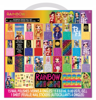 MEGA SADA 15 LAKOV NA NECHTY RAINBOW HIGH!