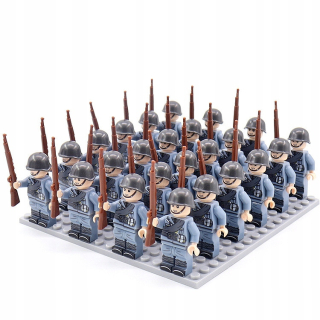 Zberateľská figúrka - Mega Kit Klocków Army Sensions F Logo