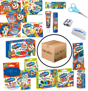 MEGA SCHOOL LAYET Bambino balíček (19 prvkov) | Veľký školský set