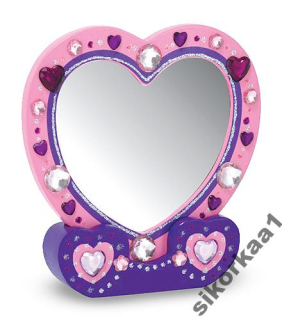 Melissa Doug DIY Mirror Mirror Heart Sam