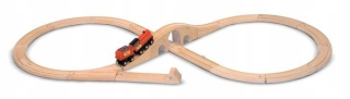 Dráha pre deti, stavebnica - Melissa & Doug Wooden Queue ôsmi 10703