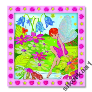 Melissa Doug Umelecké Mosaic Floral víla