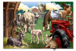 Melissa Doug v obci Bold Puzzle 100 El.