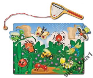 Melissa Doug Hmyz pre Rod Puzzle Magnetická hra