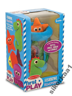 Melissa Doug Pluszowa Vzdelávacia kniha v Aquarium