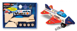 Melissa hračka Značka Sam Model Airplane jet