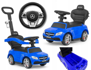 Chodítko pre deti - TLAČIAREŇ MERCEDES 4v1 Auto do roka