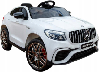 Mercedes auto Biela, Čierna, Červená